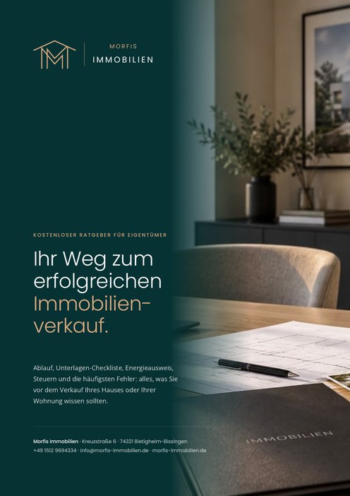 Titelseite des Ratgebers „Ihr Weg zum erfolgreichen Immobilienverkauf“