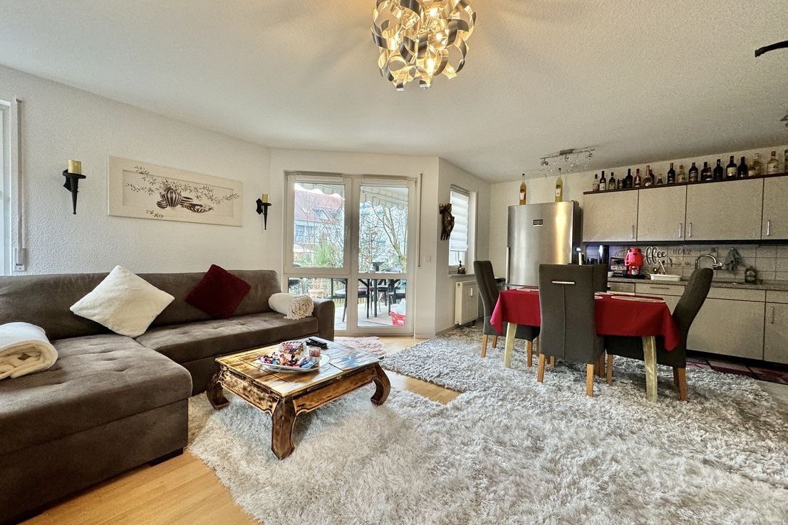 Verkaufte 2-Zimmer-EG-Wohnung in Waiblingen