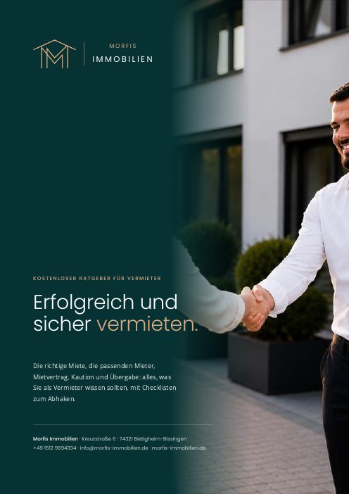 Titelseite des Ratgebers „Erfolgreich und sicher vermieten“