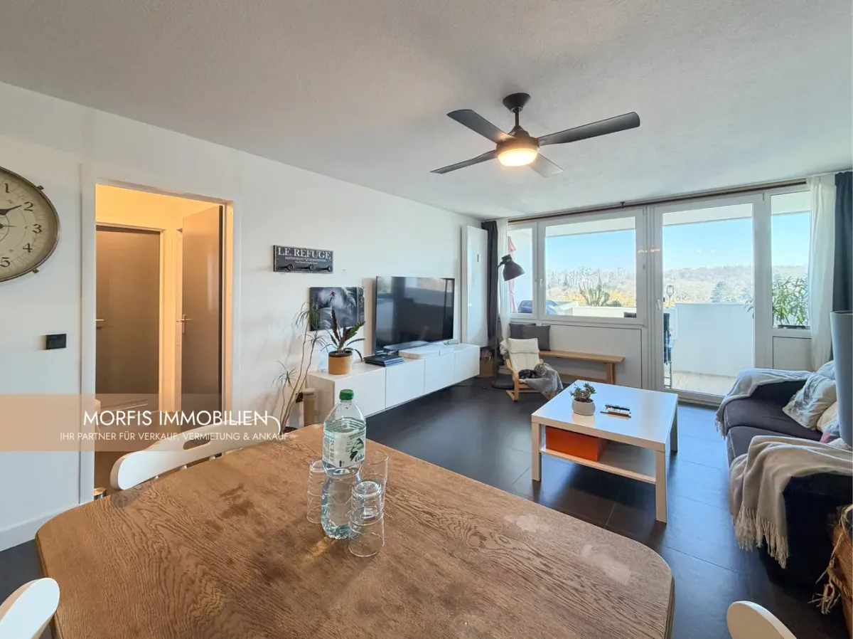 Helle 2,5-Zimmer-Wohnung mit Balkon, Aufzug & TG-Stellplatz | 74 m²